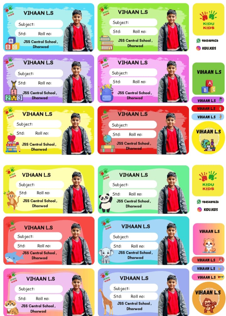 Personalized Name Slips