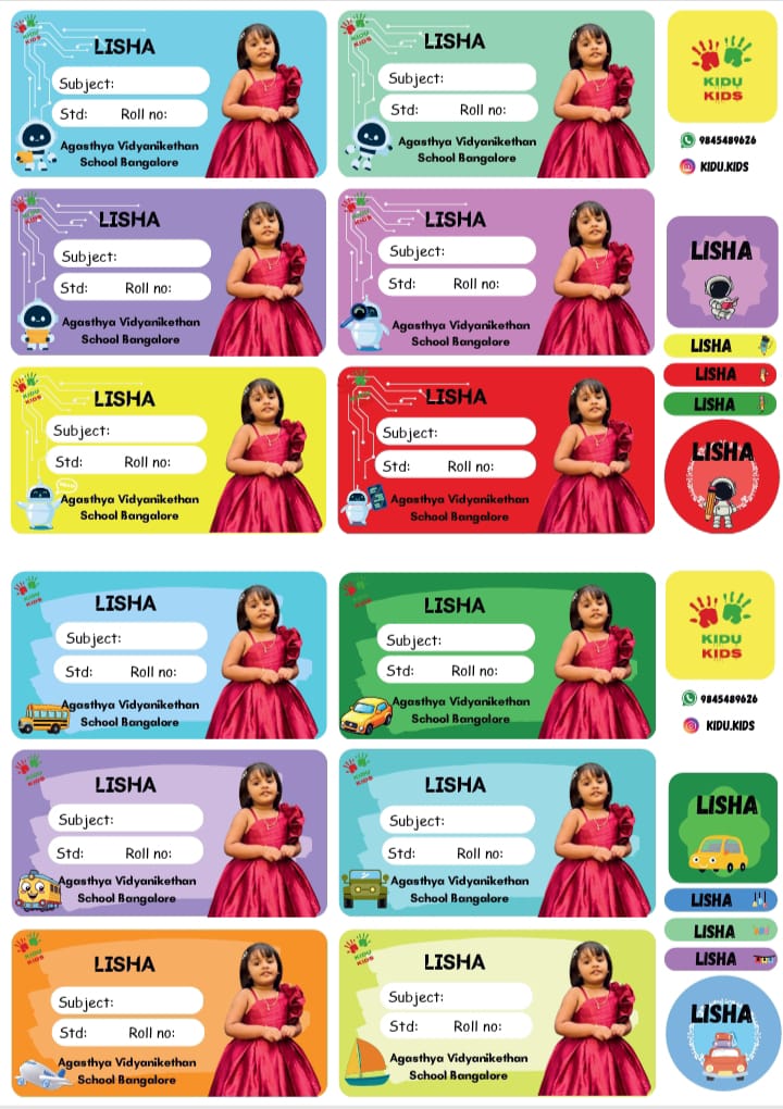 Personalized Name Slips