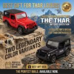 Thar Die-Cast Car – Pull Back Action with Light & Sound - Image 3